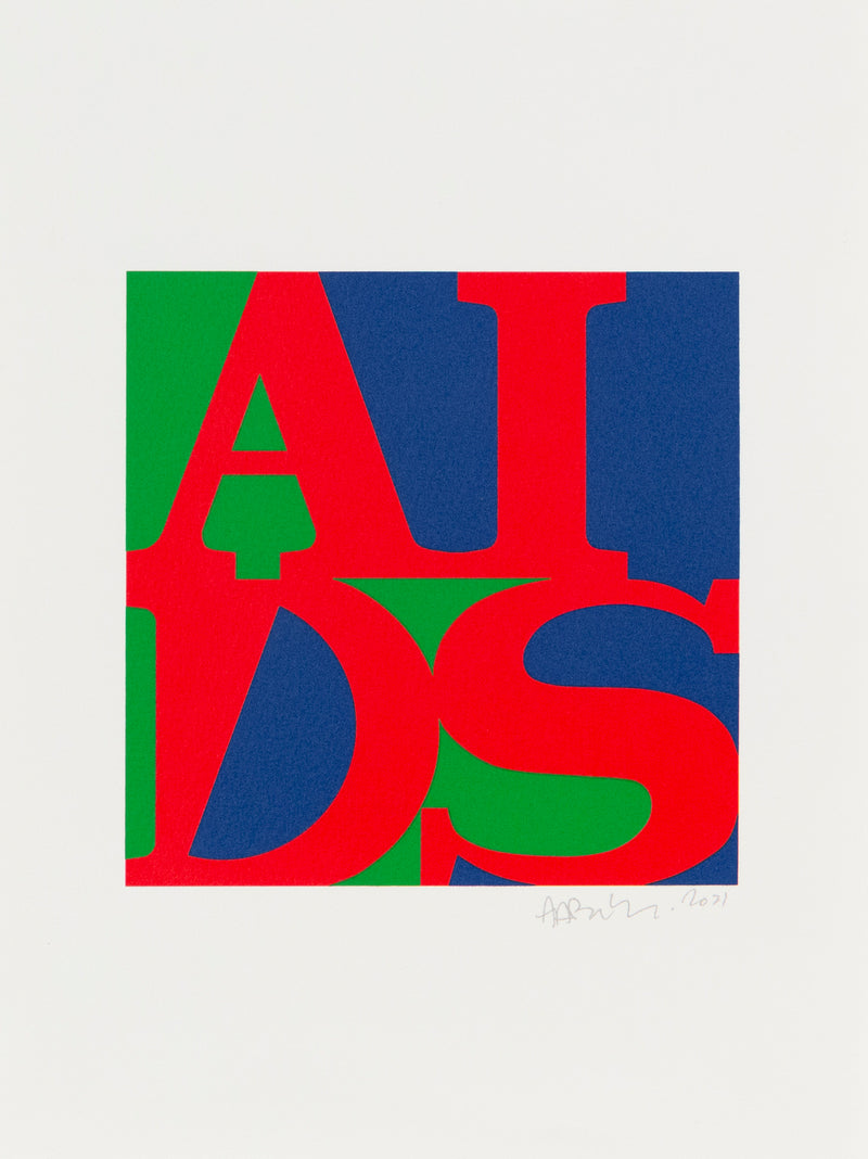 GENERAL IDEA "AIDS" SILKSCREEN, 2021