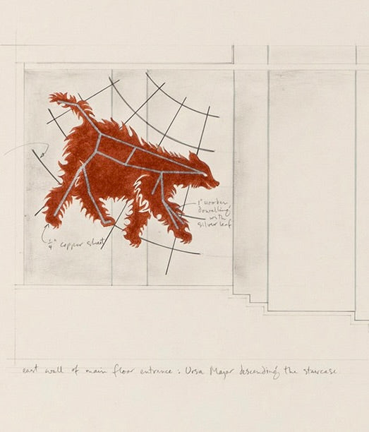 GENERAL IDEA "EAST WALL" DRAWING, 1983