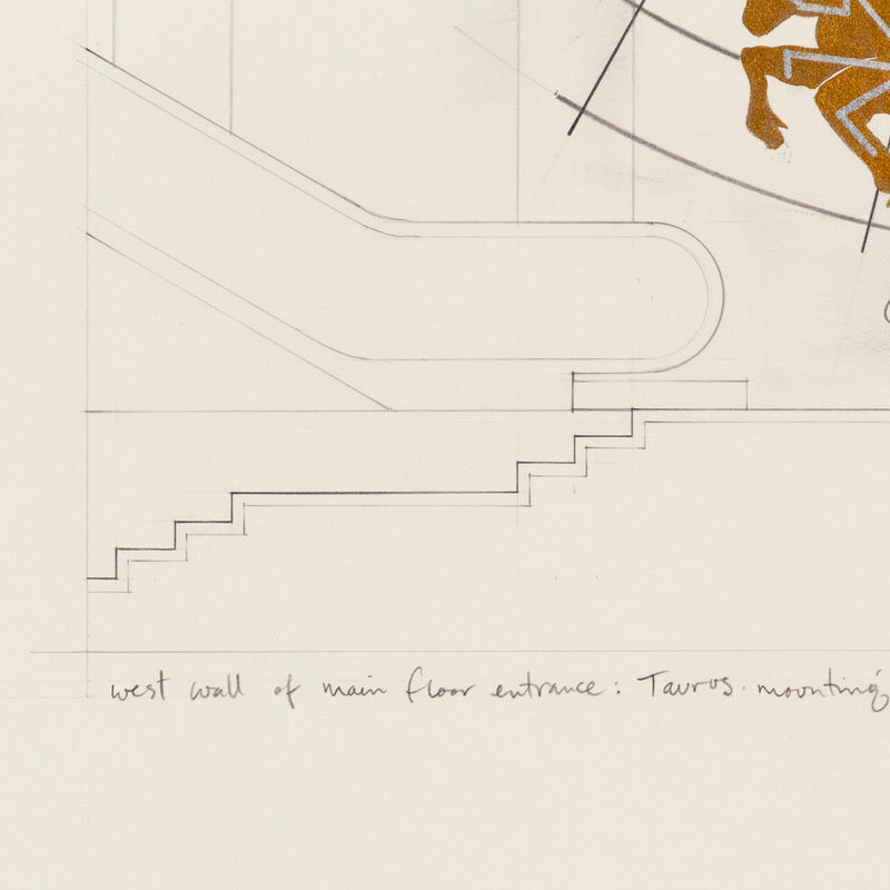 GENERAL IDEA "EAST WALL" DRAWING, 1983