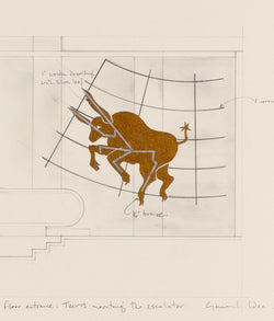 GENERAL IDEA "EAST WALL" DRAWING, 1983