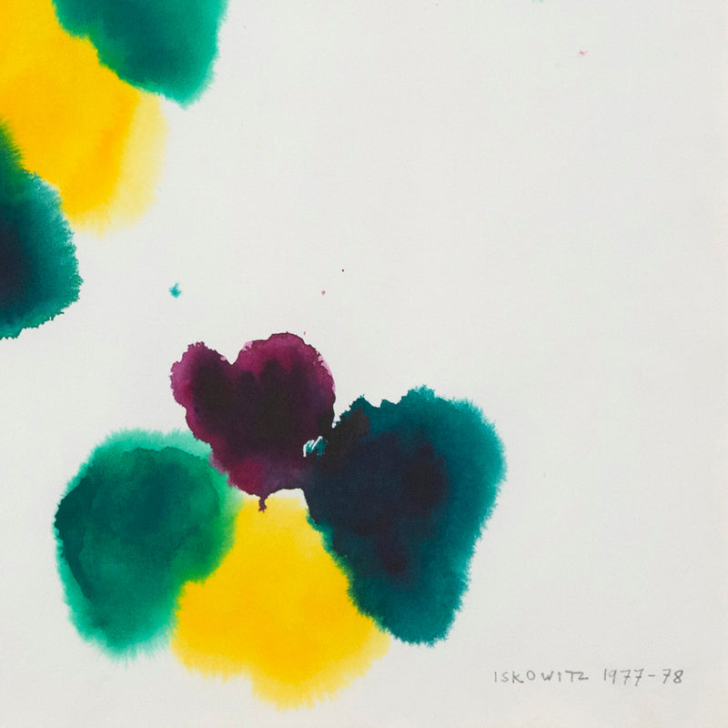 Toronto art gallery features unique watercolour by famous Canadian artist Gershon Iskowitz.