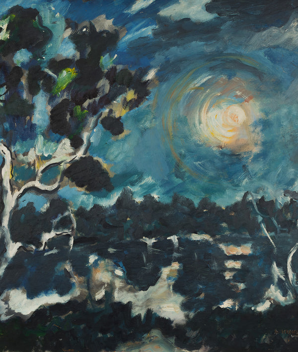 gershon iskowitz midnight 1950s early painting postwar art canadian artist jewish artist polish artist painting iconic canadian artist painting 1955 collect iskowitz buy iskowitz sell iskowitz