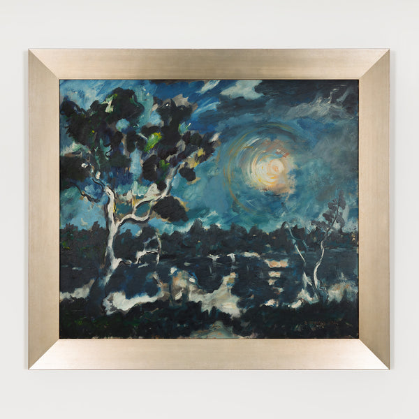 gershon iskowitz midnight 1950s early painting postwar art canadian artist jewish artist polish artist painting iconic canadian artist painting 1955 collect iskowitz buy iskowitz sell iskowitz framed