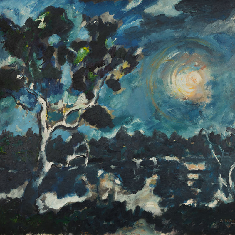 gershon iskowitz midnight 1950s early painting postwar art canadian artist jewish artist polish artist painting iconic canadian artist painting 1955 collect iskowitz buy iskowitz sell iskowitz framed signed original