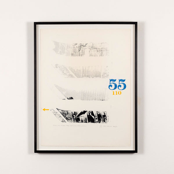 GREG CURNOE "HOCKEY STICK BLADES" 1965