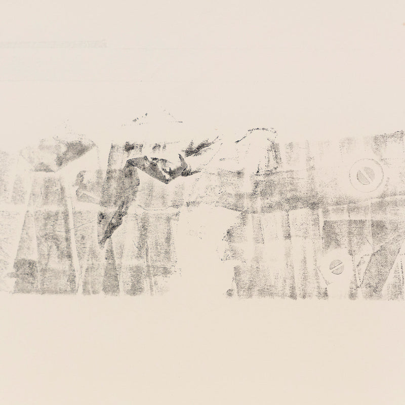GREG CURNOE "HOCKEY STICK BLADES" 1965