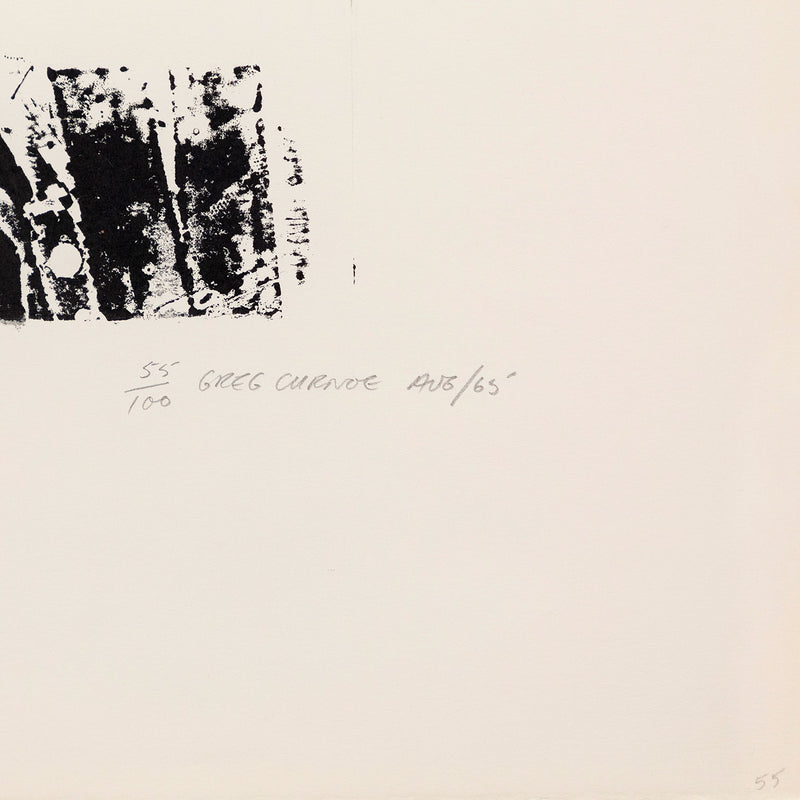 GREG CURNOE "HOCKEY STICK BLADES" 1965