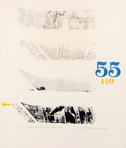 GREG CURNOE "HOCKEY STICK BLADES" 1965