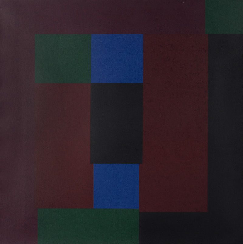 GUIDO MOLINARI "DEUX MARRONS" SERIGRAPH, 1992