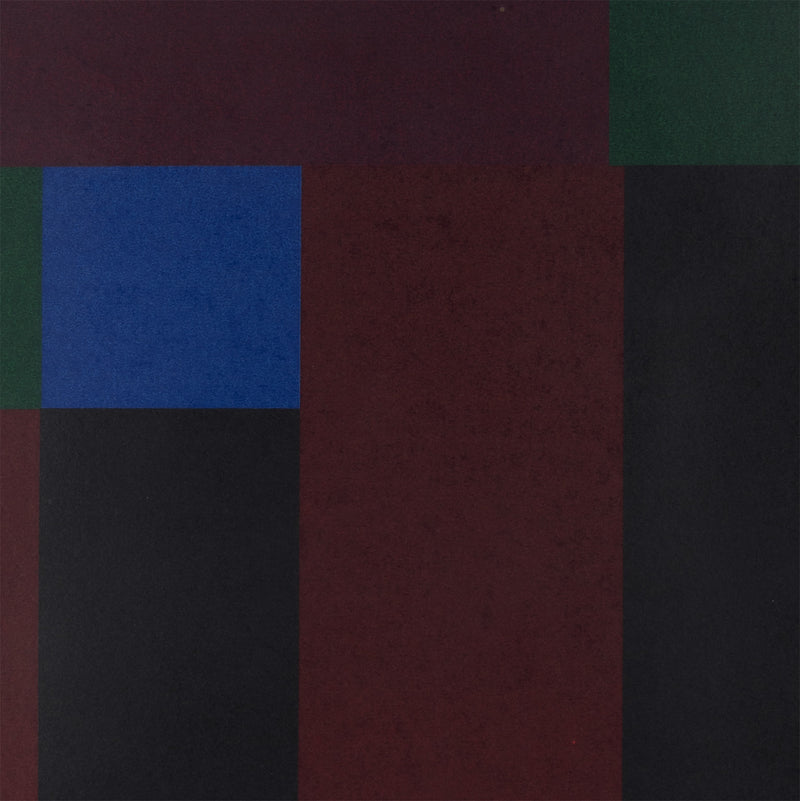 GUIDO MOLINARI "DEUX MARRONS" SERIGRAPH, 1992