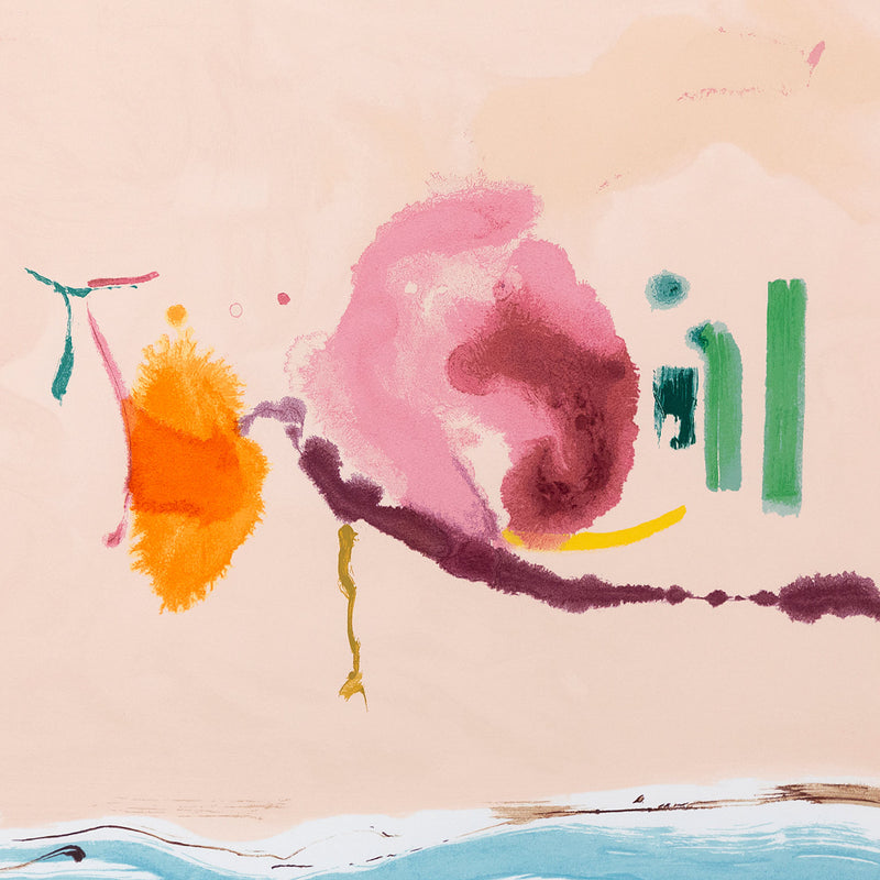 HELEN FRANKENTHALER "FLIRT" SCREENPRINT, 1995