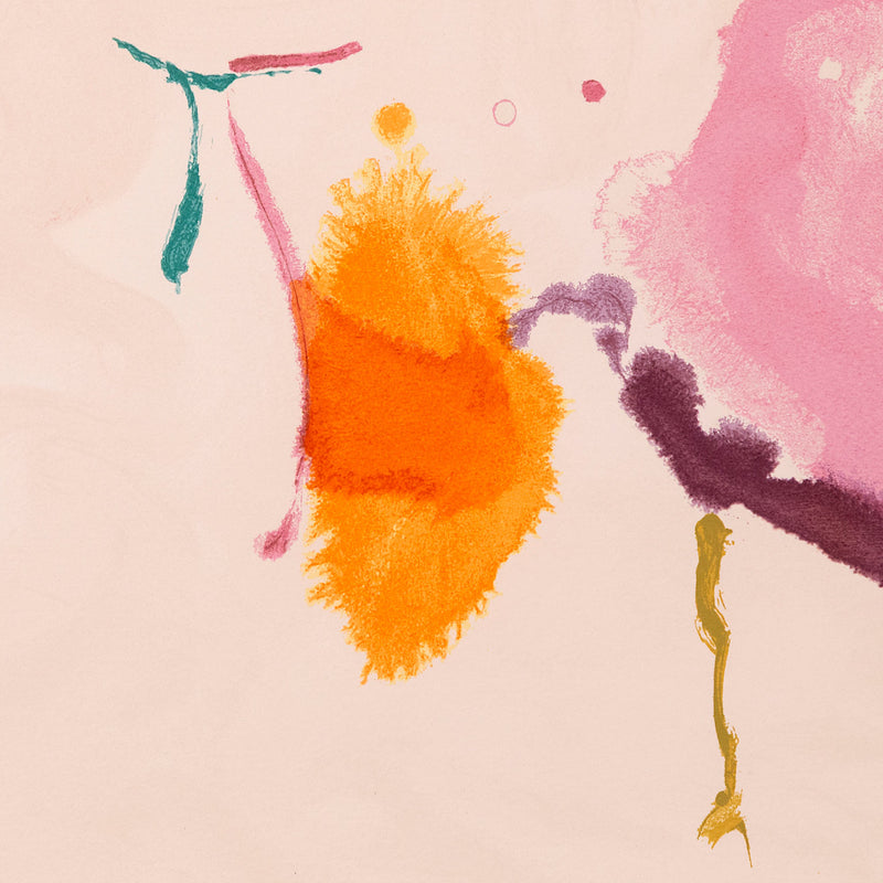 HELEN FRANKENTHALER "FLIRT" SCREENPRINT, 1995