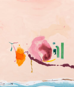 HELEN FRANKENTHALER "FLIRT" SCREENPRINT, 1995