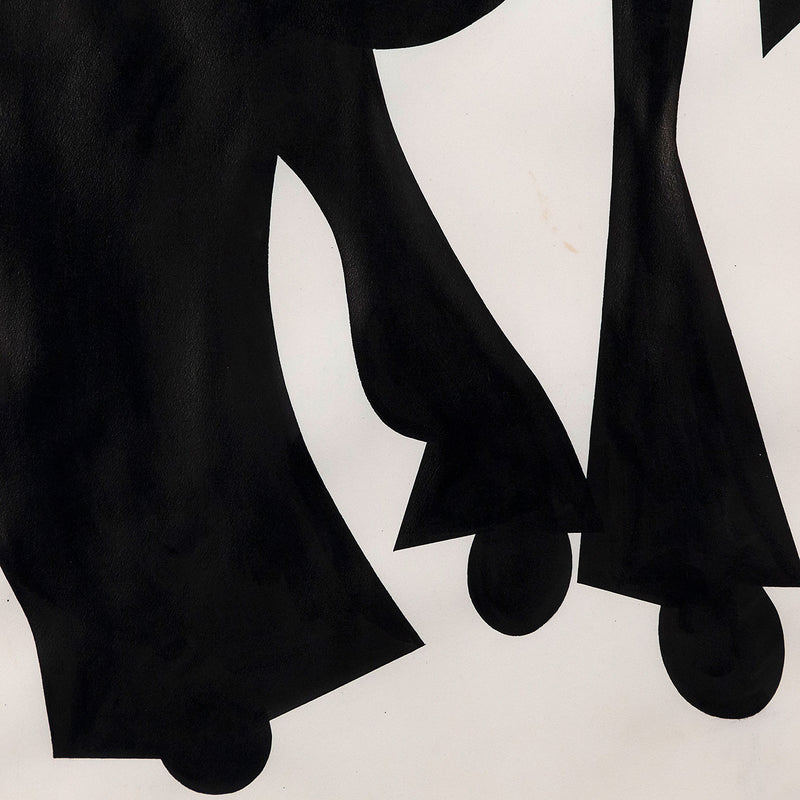 HAROLD TOWN "TOY HORSE FRIESIAN" 1979