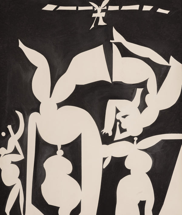 HAROLD TOWN "VALE VARIATION" INK DRAWING, 1977