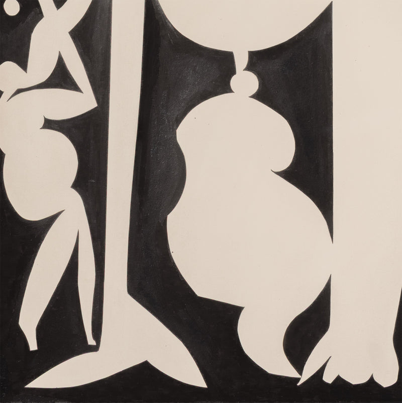 HAROLD TOWN "VALE VARIATION" INK DRAWING, 1977