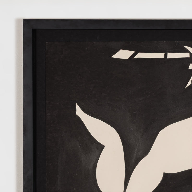 HAROLD TOWN "VALE VARIATION" INK DRAWING, 1977