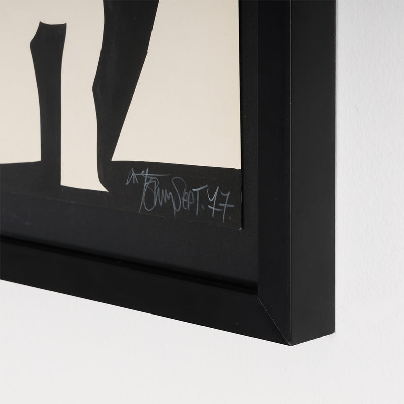 HAROLD TOWN "VALE VARIATION" INK DRAWING, 1977