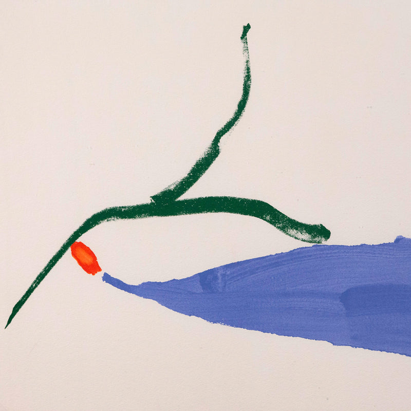 HELEN FRANKENTHALER "A LITTLE ZEN" COLOR POCHOIR, 1970