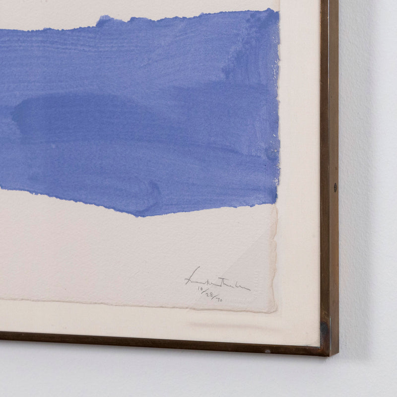 HELEN FRANKENTHALER "A LITTLE ZEN" COLOR POCHOIR, 1970