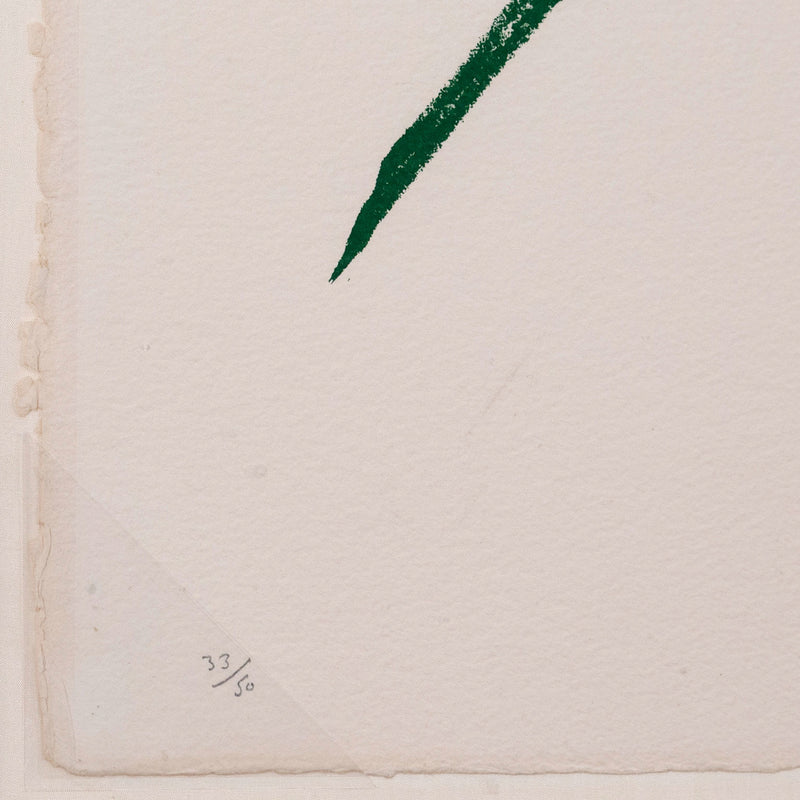 HELEN FRANKENTHALER "A LITTLE ZEN" COLOR POCHOIR, 1970