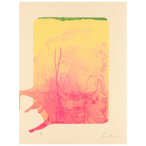 HELEN FRANKENTHALER "REFLECTIONS XII" LITHOGRAPH, 1995