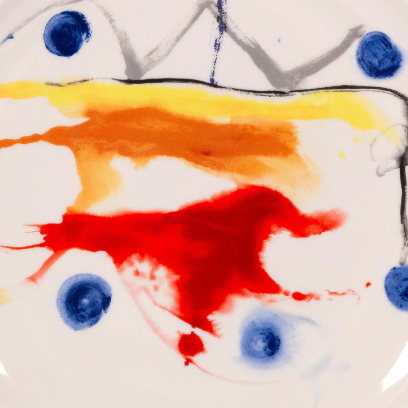 HELEN FRANKENTHALER "ACROBAT" 1995