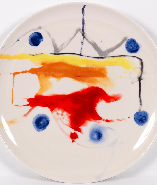 HELEN FRANKENTHALER "ACROBAT" 1995