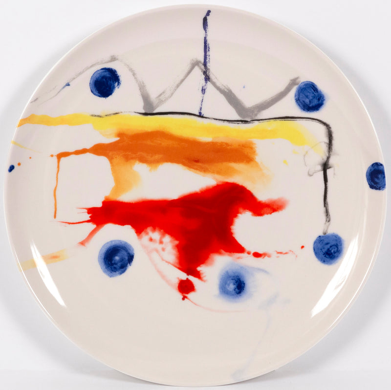 HELEN FRANKENTHALER "ACROBAT" 1995