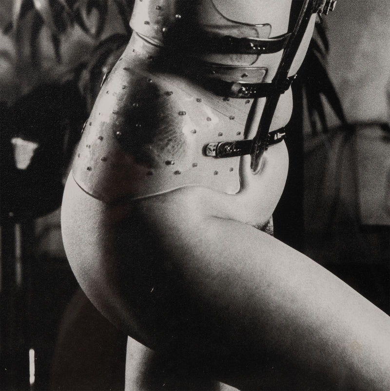 HELMUT NEWTON "RUE AUBRIOT, PARIS" 1977