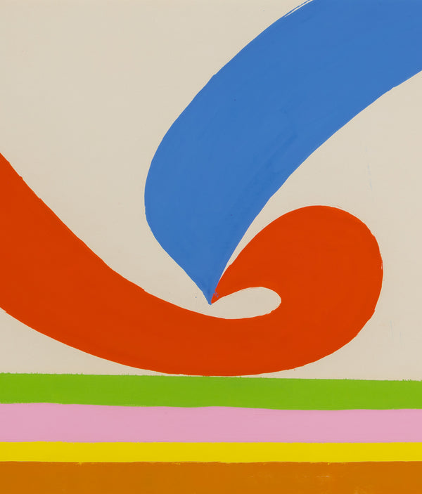 JACK BUSH "FLIP" GOUACHE, 1969
