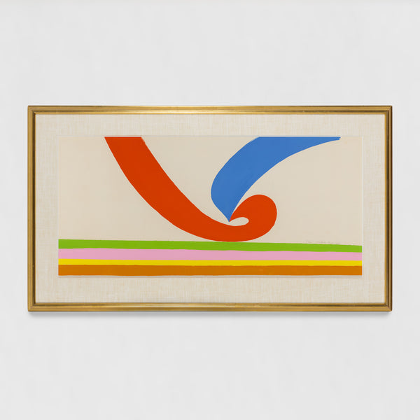 JACK BUSH "FLIP" GOUACHE, 1969