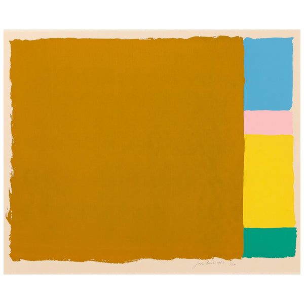 JACK BUSH "FRIDAY MORNING" SERIGRAPH, 1968