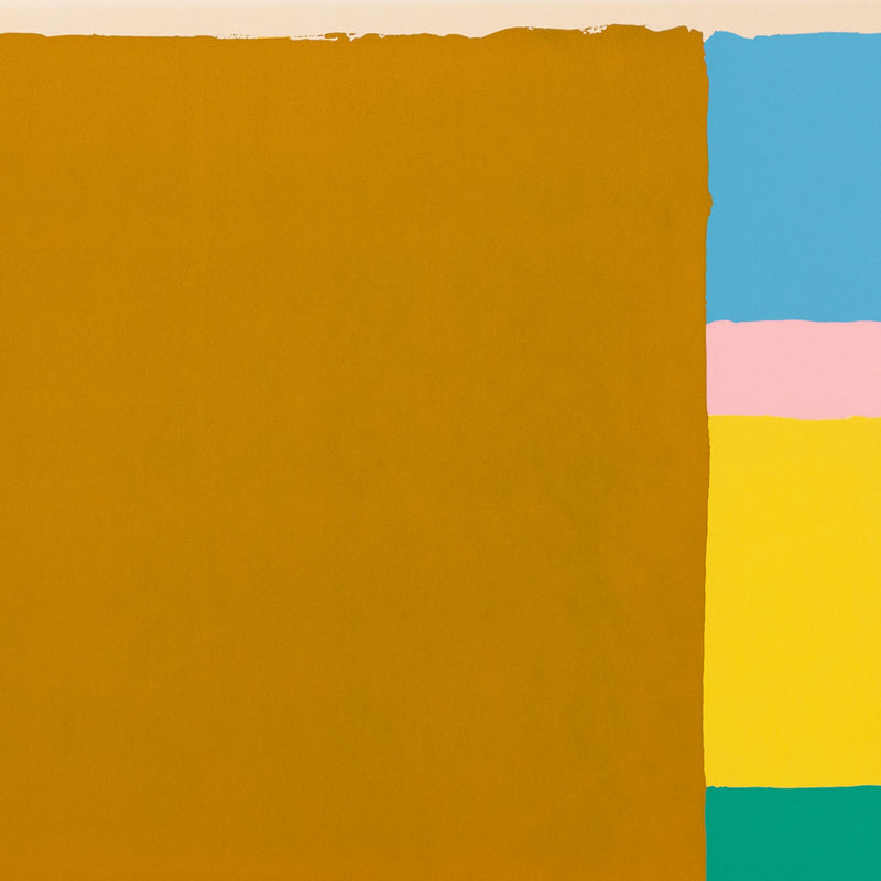 JACK BUSH "FRIDAY MORNING" SERIGRAPH, 1968