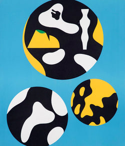 JEAN ARP "DE LA FAMILLE DES ÉTOILES" LITHOGRAPH, 1965