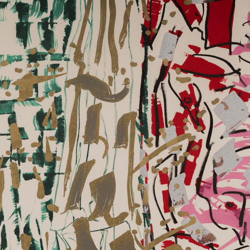 JEAN-PAUL RIOPELLE "PAILLETTES" LITHO, 1987