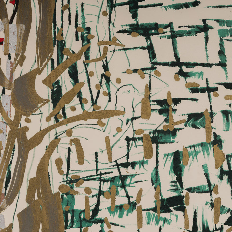 JEAN-PAUL RIOPELLE "PAILLETTES" LITHO, 1987