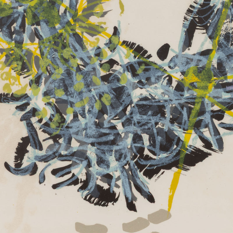 RIOPELLE "LE SABLIER 1" LITHO, 1979