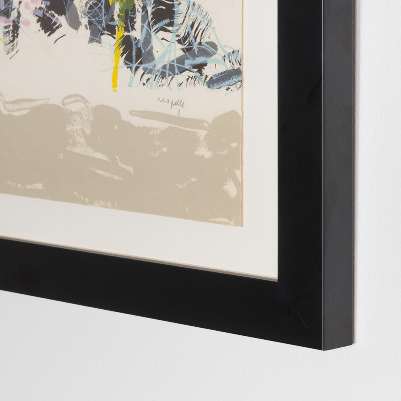 RIOPELLE "LE SABLIER 1" LITHO, 1979