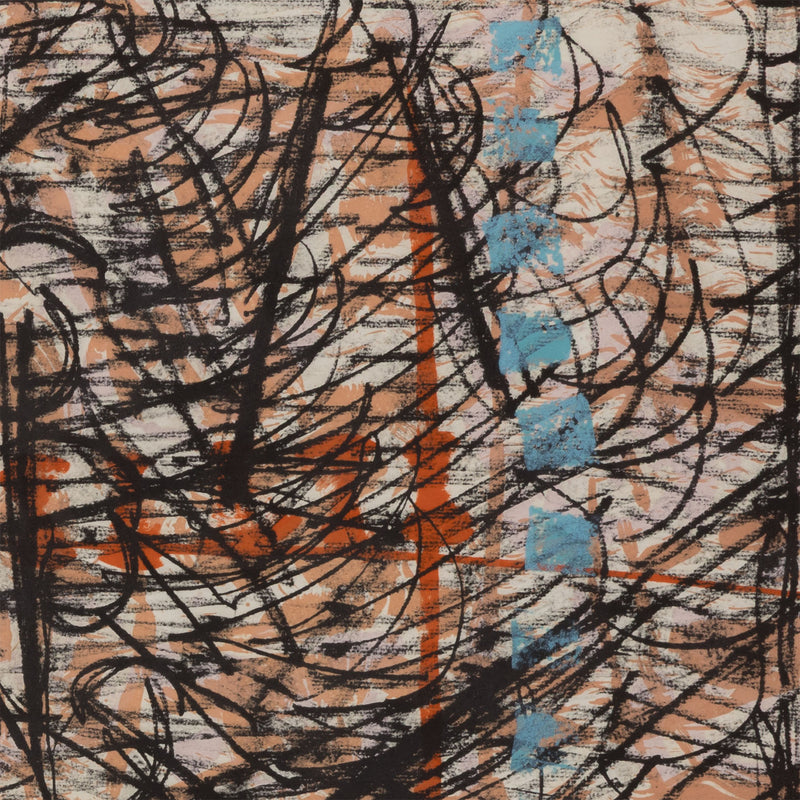 RIOPELLE "LE SABLIER 2" LITHO, 1979