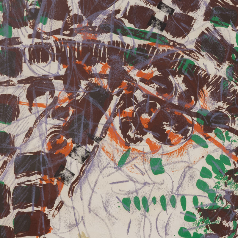 RIOPELLE "LE SABLIER 3" LITHO, 1979