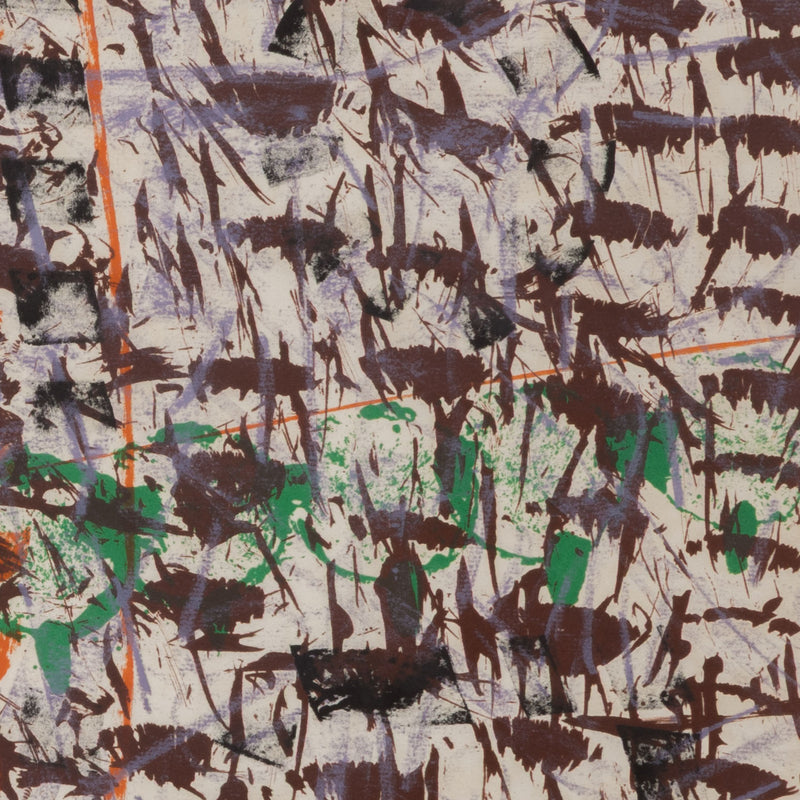 RIOPELLE "LE SABLIER 3" LITHO, 1979