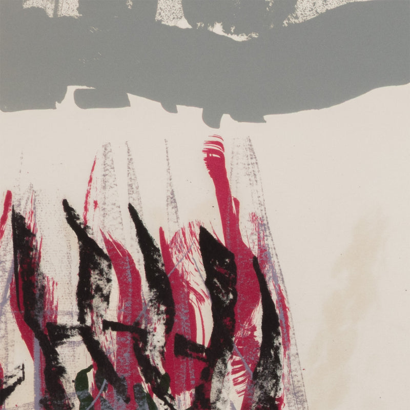 RIOPELLE "LE SABLIER 5" LITHO, 1979