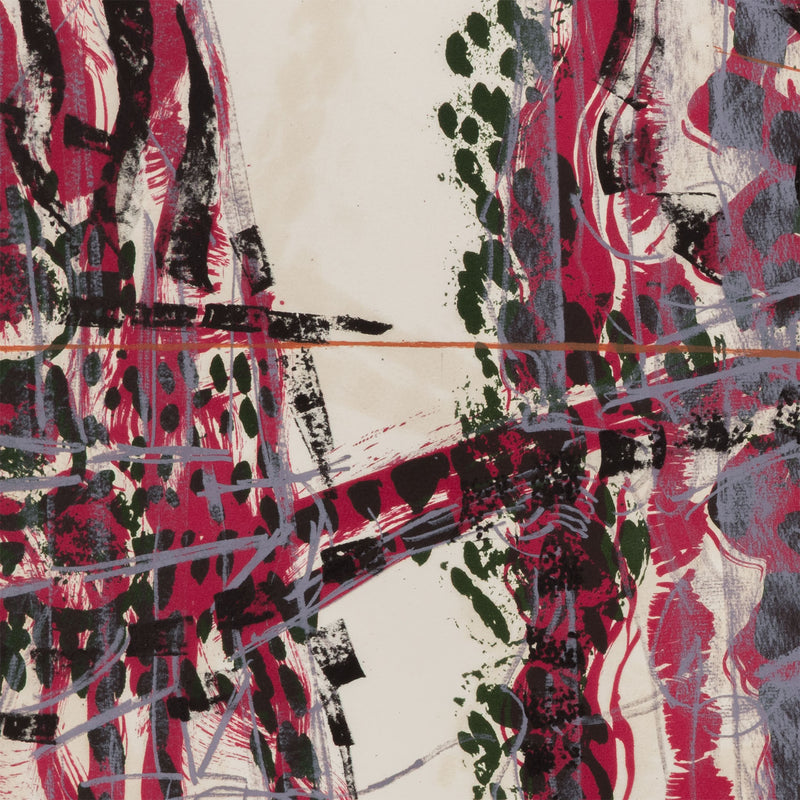 RIOPELLE "LE SABLIER 5" LITHO, 1979