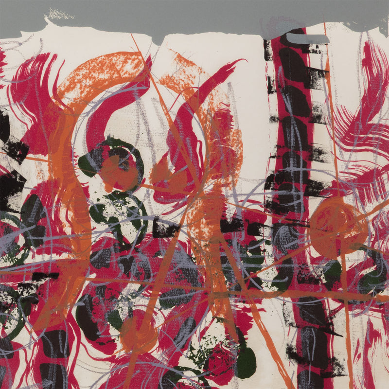 RIOPELLE "LE SABLIER 5" LITHO, 1979