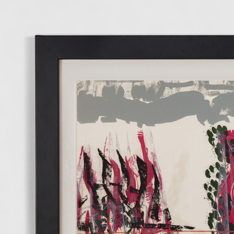 RIOPELLE "LE SABLIER 5" LITHO, 1979