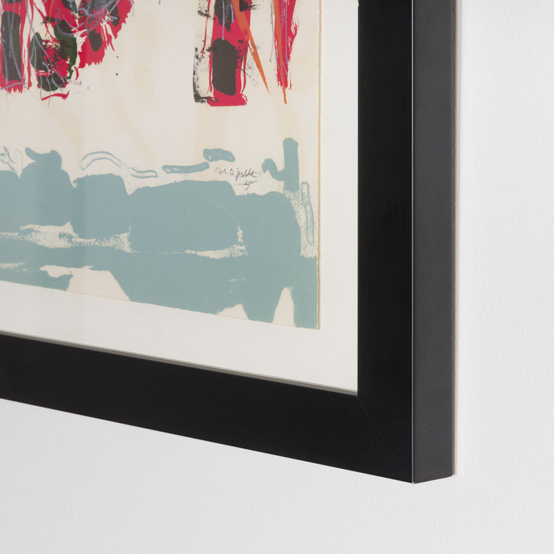 RIOPELLE "LE SABLIER 5" LITHO, 1979