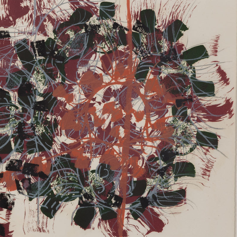 RIOPELLE "LE SABLIER 6" LITHO, 1979