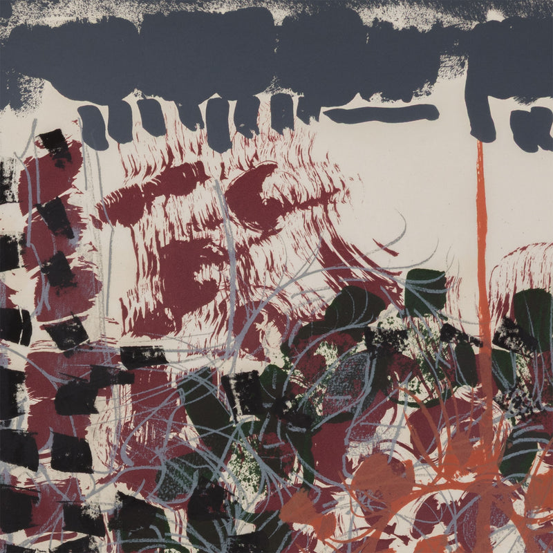RIOPELLE "LE SABLIER 6" LITHO, 1979