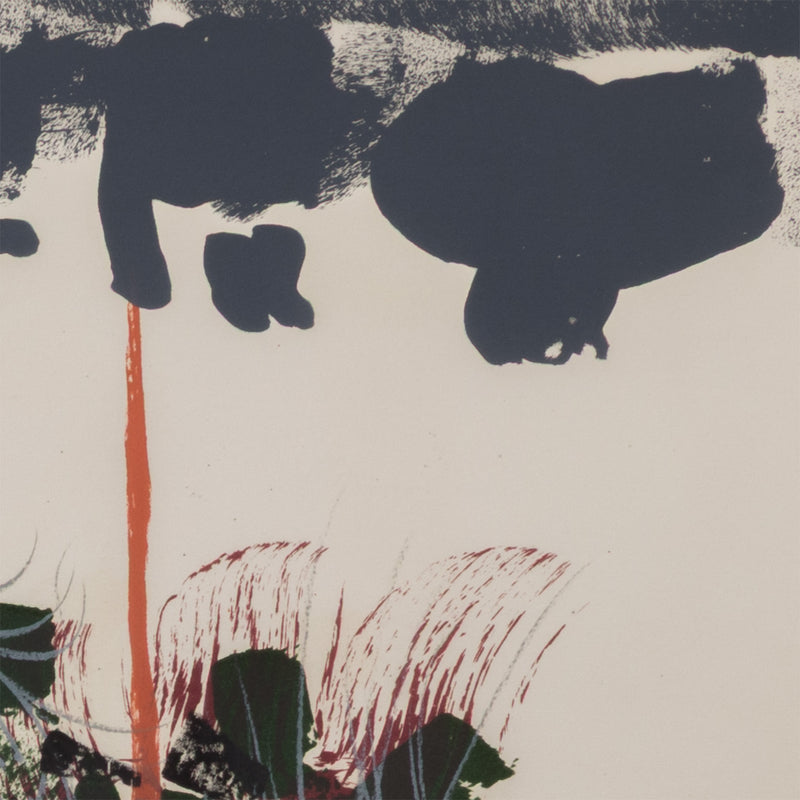 RIOPELLE "LE SABLIER 6" LITHO, 1979